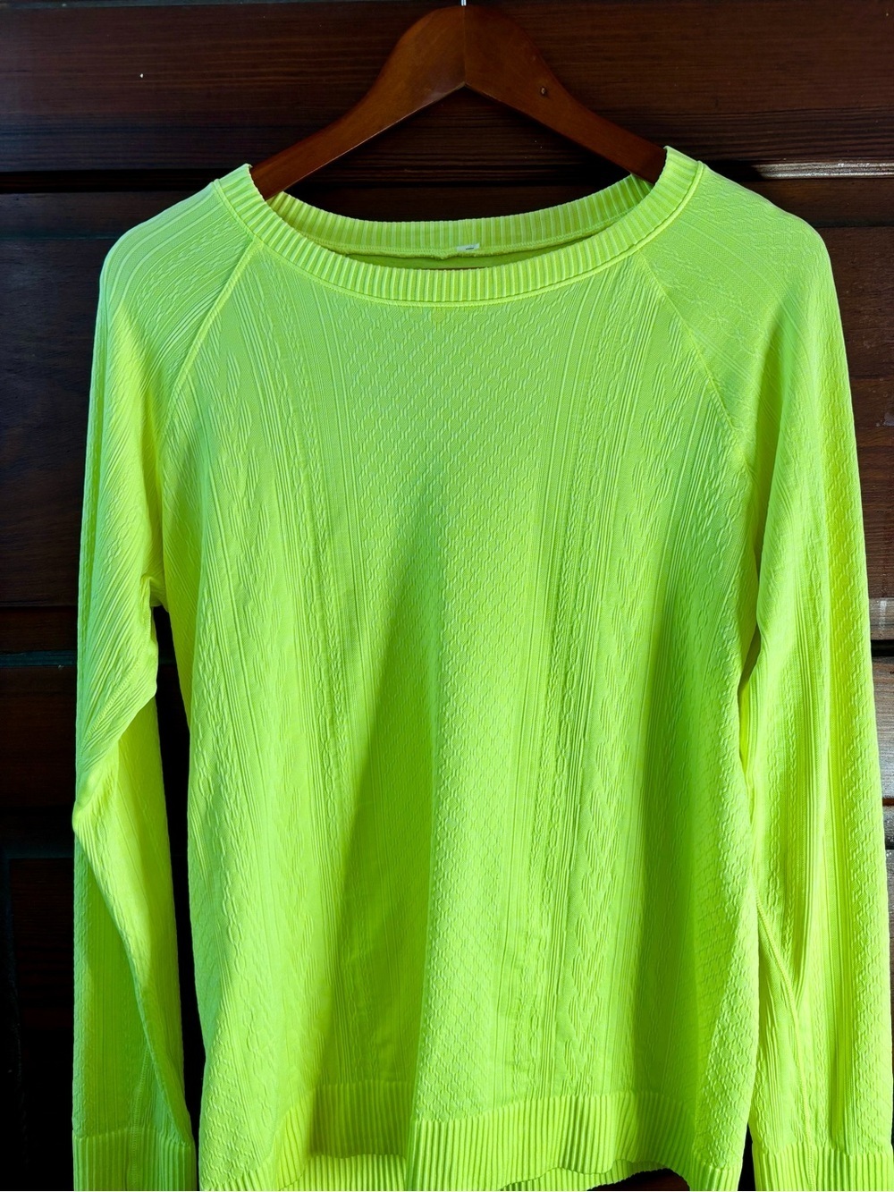 Lululemon Rest Less Crew Neck Long Sleeve Pullover in Ray / White - Picture 7 of 11
